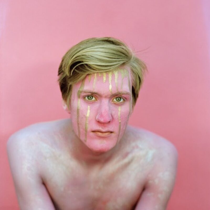 Christa Blackwood, Blake in Pink, film transparency, edition 2/2, 32" x 40"