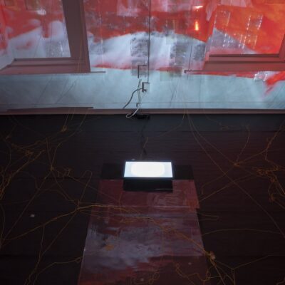 Installation art based on technology and AI created by Ranran Fan