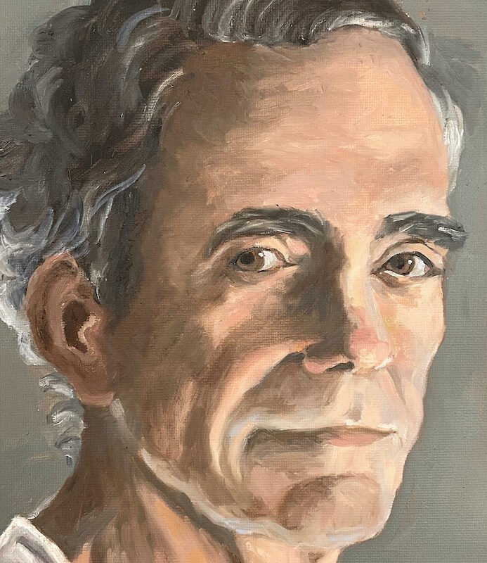 Susan Appleton, Roy, 2023, oil on canvas.