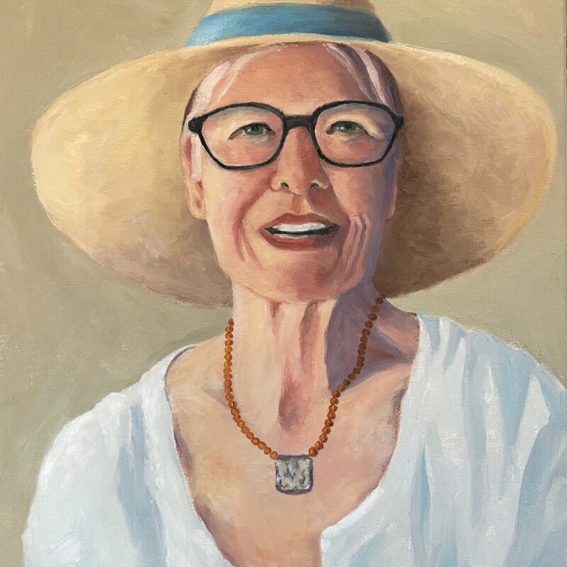 Susan Appleton, Alice, 2023, oil on canvas.
