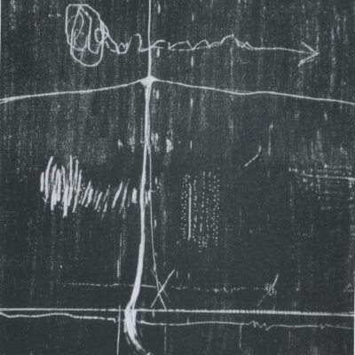 Sue Blevins, Portrait of a Packing Box, 1972, Monotype, 22” x 15”