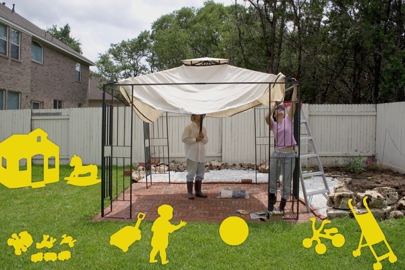 Yoon Cho, Gazebo Assembly, 2005. Digital C-print. 36'' x 24''. Edition of 6. Yoon Cho, Gazebo Assembly, 2005. Digital C-print. 36'' x 24''. Edition of 6.
